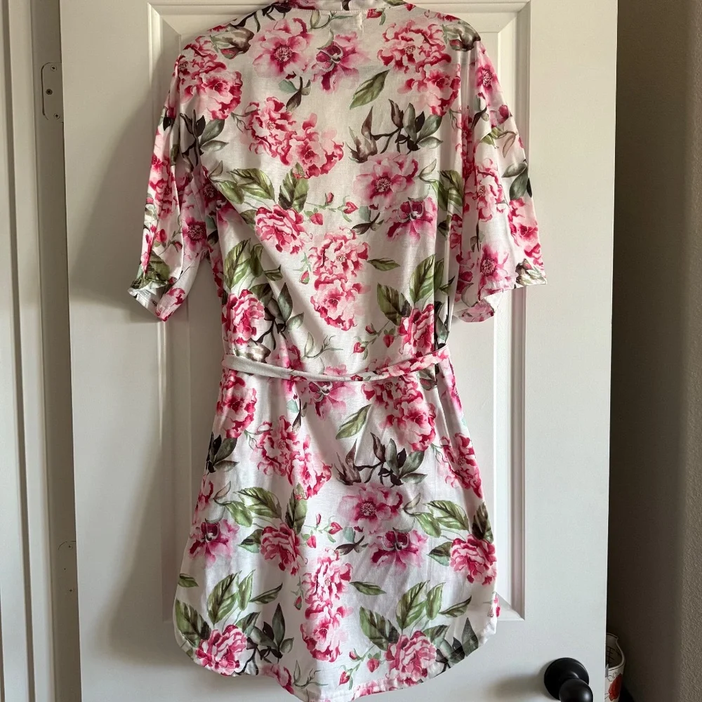 Show Me Your MuMu Floral Robe O/S - Picture 3 of 7